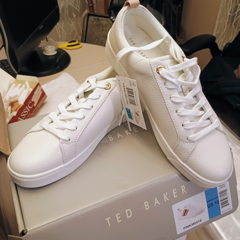 Ted Baker White Sneakers